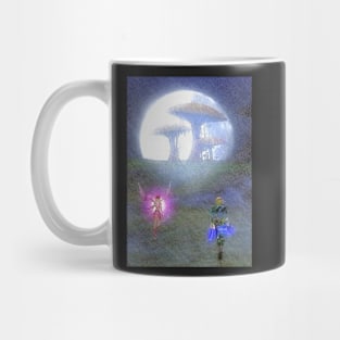 Mushroom on the moon Mug